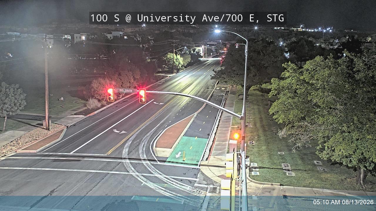 100 S @ University Ave / 700 E, STG