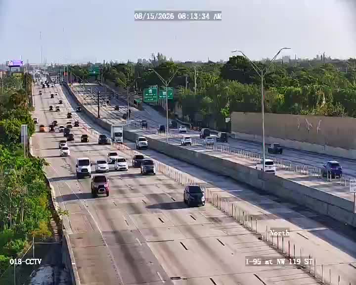 I-95 at Northwest 119th Street