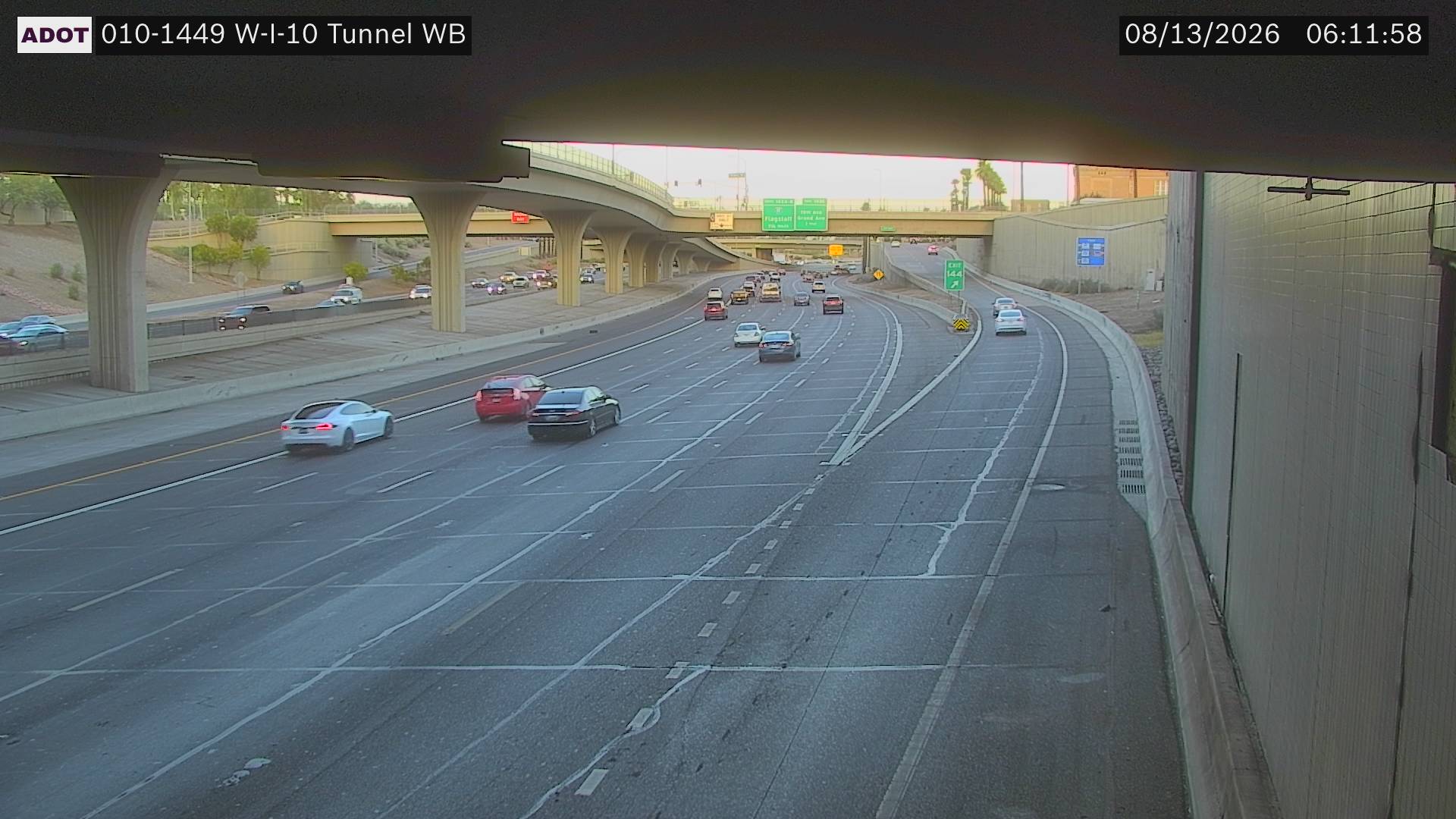 I-10 - I-10 @Tunnel WB 