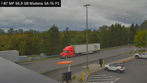 I-87 MP 065.90 SB Modena Service Area Truck Parking 1