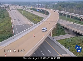 I-41  - I-41 at I-43