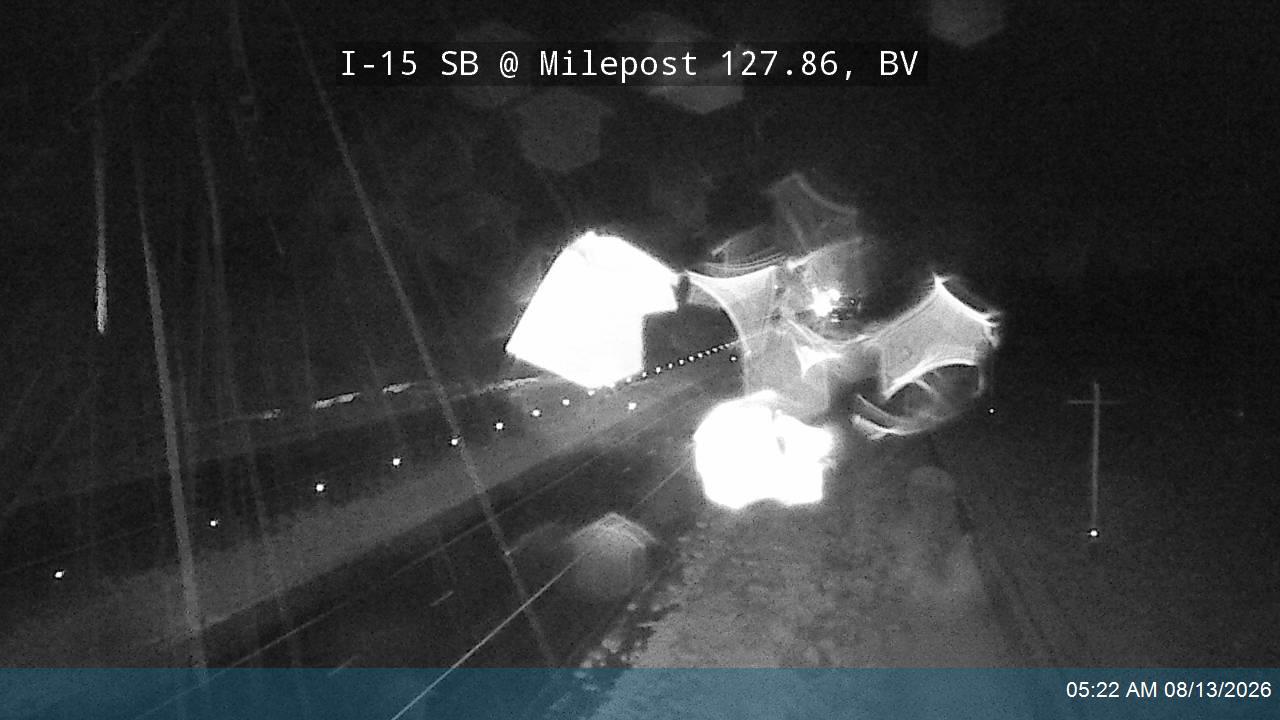 I-15 SB @ Milepost 127.86, BV