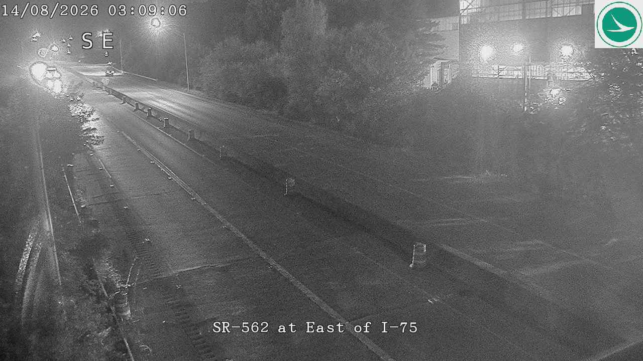 SR-562 at East of I-75