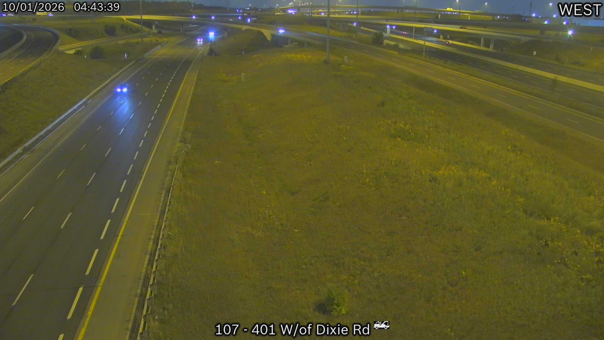 Highway 401 West of Dixie Road
