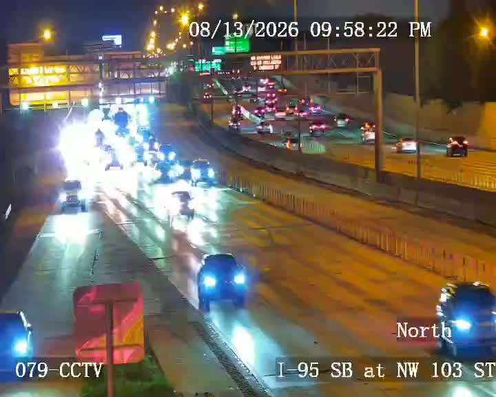 I-95 at Northwest 103rd Street