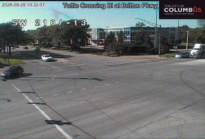 (City of Columbus) Tuttle Crossing Blvd at Britton Pkwy