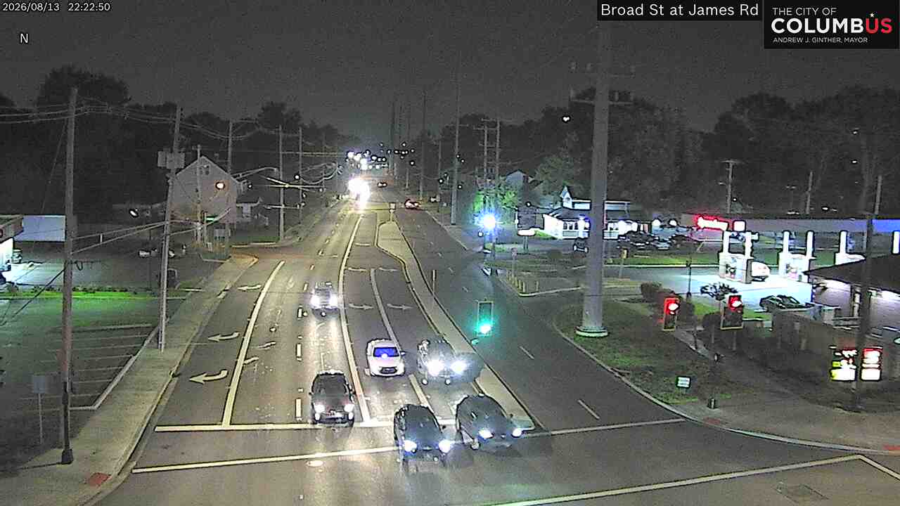 (City of Columbus) Broad St at James Rd