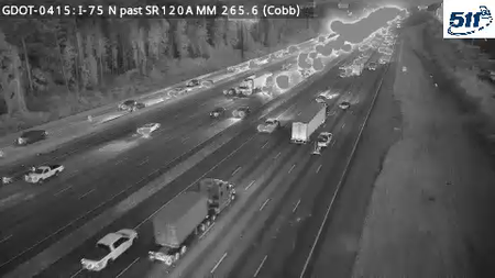 GDOT-0415: I-75 N past SR120A MM 265.3 (Cobb)