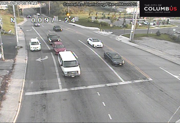 (City of Columbus) Central Ave/Harrisburg Pike at Mound St