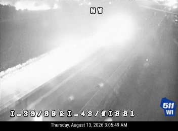 I-39/90  - I-39/90 at I-43/WIS 81