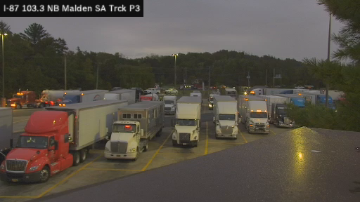 I-87 MP 103.30 NB Malden Service Area Truck Park 3