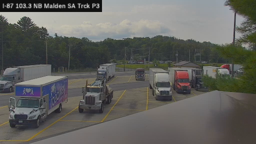 I-87 MP 103.30 NB Malden Service Area Truck Park 3