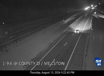I-94  - I-94 at County O Millston
