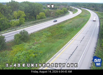 I-43  - I-43 at University Ave