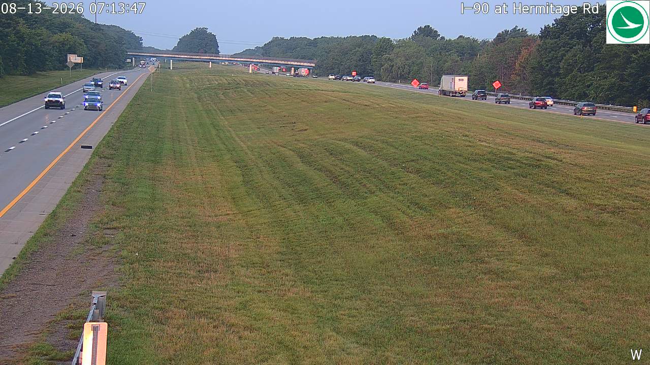I-90 at Hermitage Rd