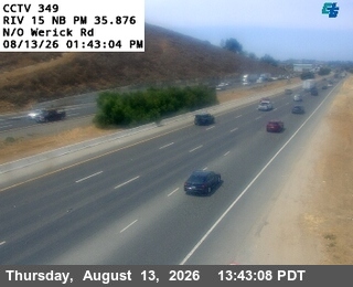I-15 : (349) North of Werick Road