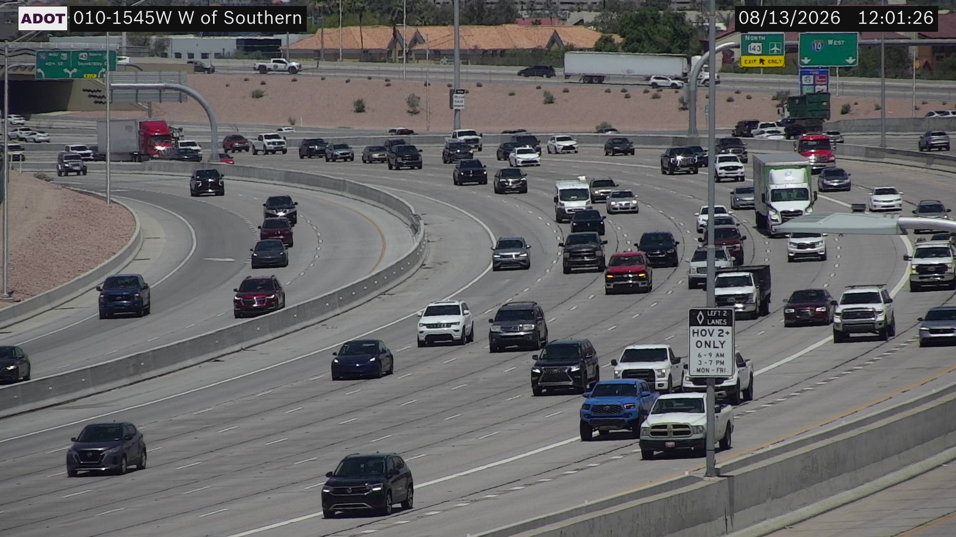 I-10 - I-10 @W of Southern