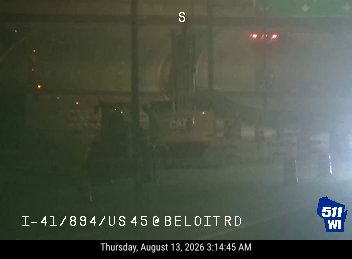 I-41/894/US 45  - I-41/894/US 45 at Beloit Rd