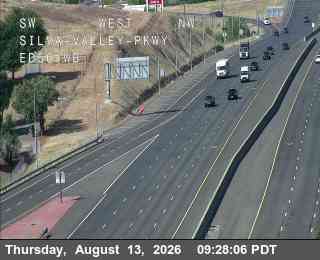 Hwy 50 at Silva_Valley_ED50_WB