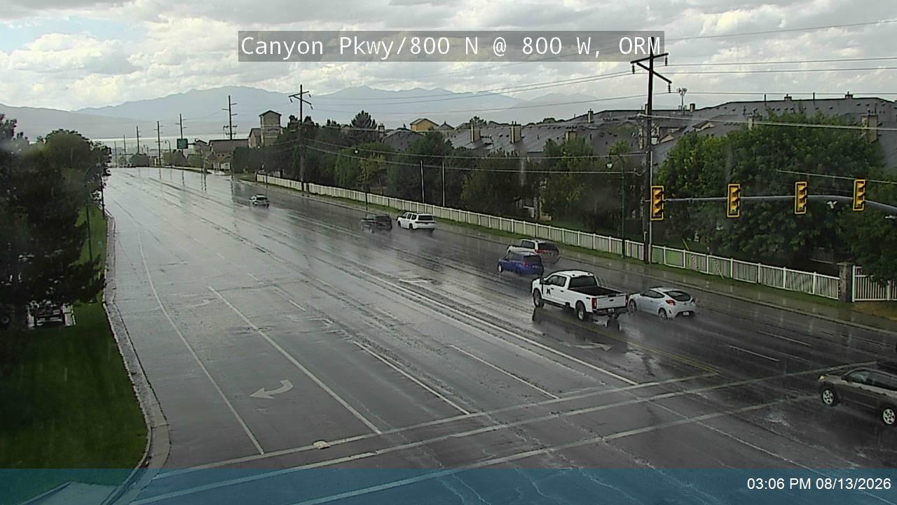 Canyon Pkwy / 800 N / SR-52 @ 800 W, ORM                                                            