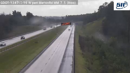 GDOT-1347: I-16 W past MarionRd MM 7.9 (Bibb)