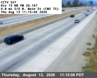 I-15 : (327) 0.8 Miles South of North Main Street