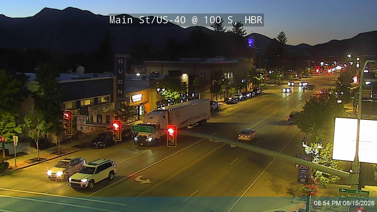 Main St / US-40 @ 100 S / MP 17, HBR
