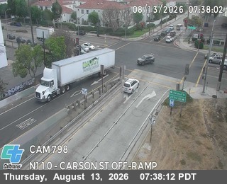 I-110 : (798) Carson St Off-Ramp