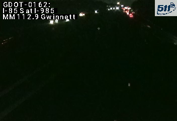 GDOT-0162: I-85 S at I-985 MM 112.9 (Gwinnett)