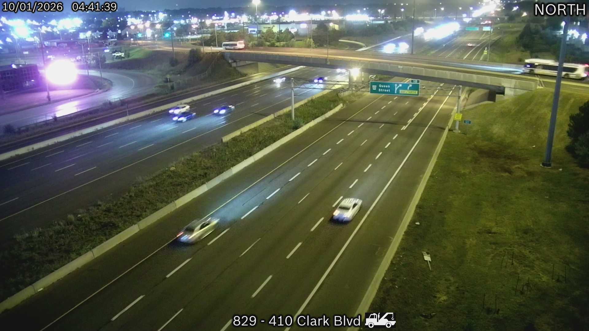 Highway 410 at Clark Boulevard