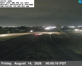 I-215 : (245) North of McCall Boulevard