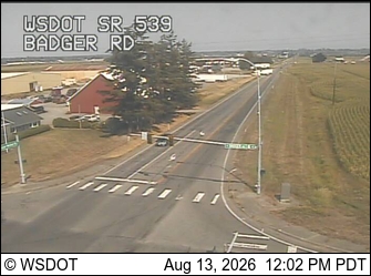 SR 539 at MP 12.5: Badger Rd