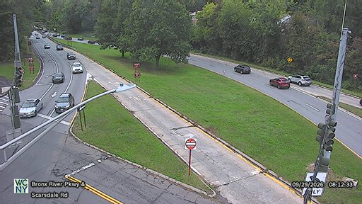 Bronx River Parkway at Scarsdale Road
