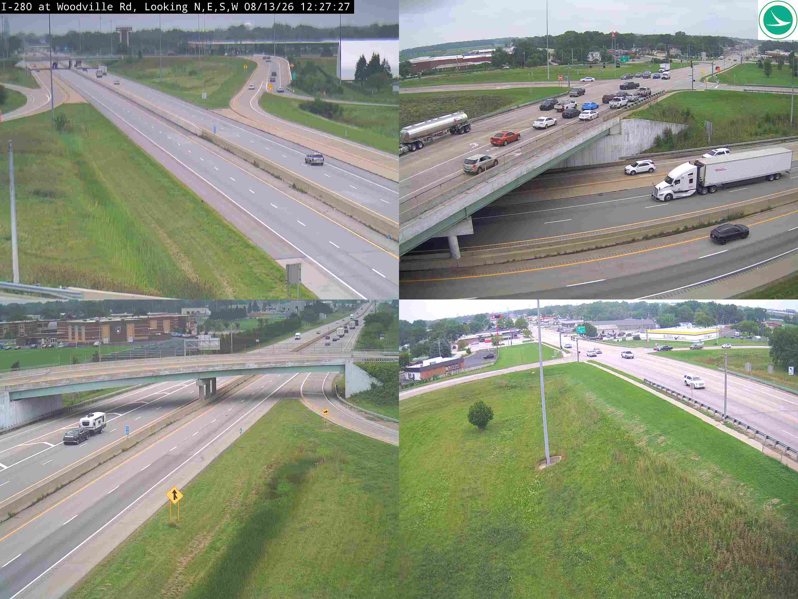 I-280 at SR-51 / Woodville Rd