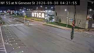 NY 5S at N Genesee St