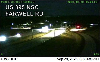 US 395 NSC at MP 165.2: NSC 395 & Farwell