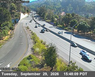 US-101 - TVE74 -- US-101 : AT MARIN CITY OFR - North