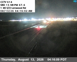 I-15 : (614) South of Lenwood Road