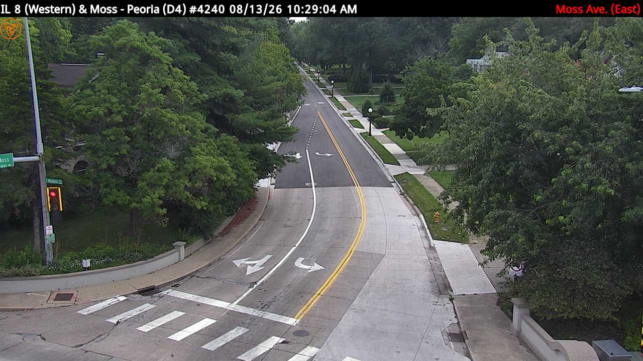 IL 8 (Western Ave.) at Moss Ave. (#4240)