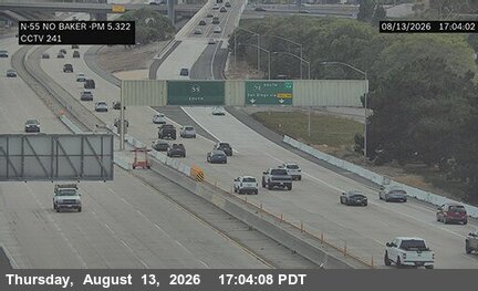 SR-55 : (241) North of Baker Street