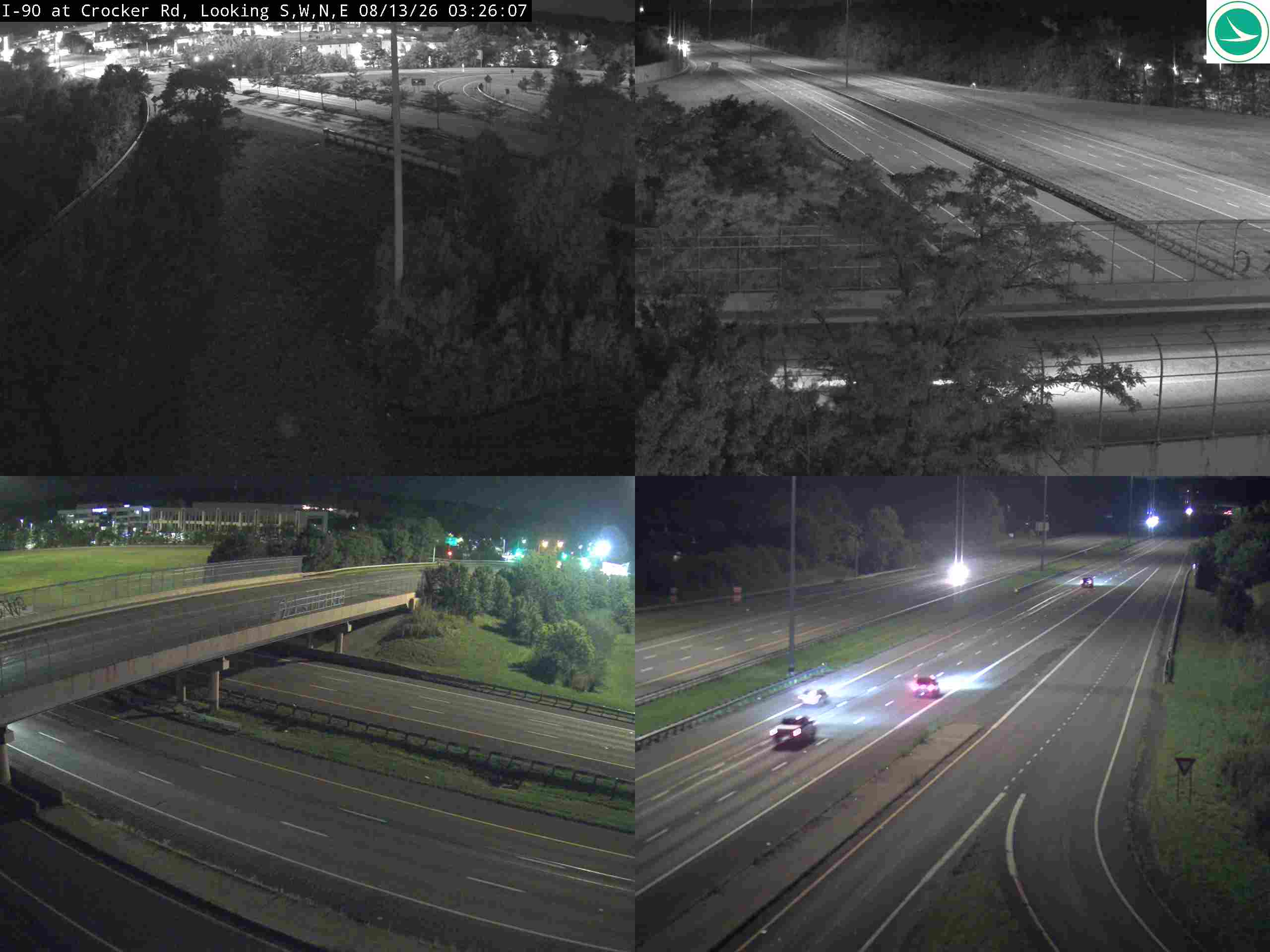 I-90 at Crocker Rd