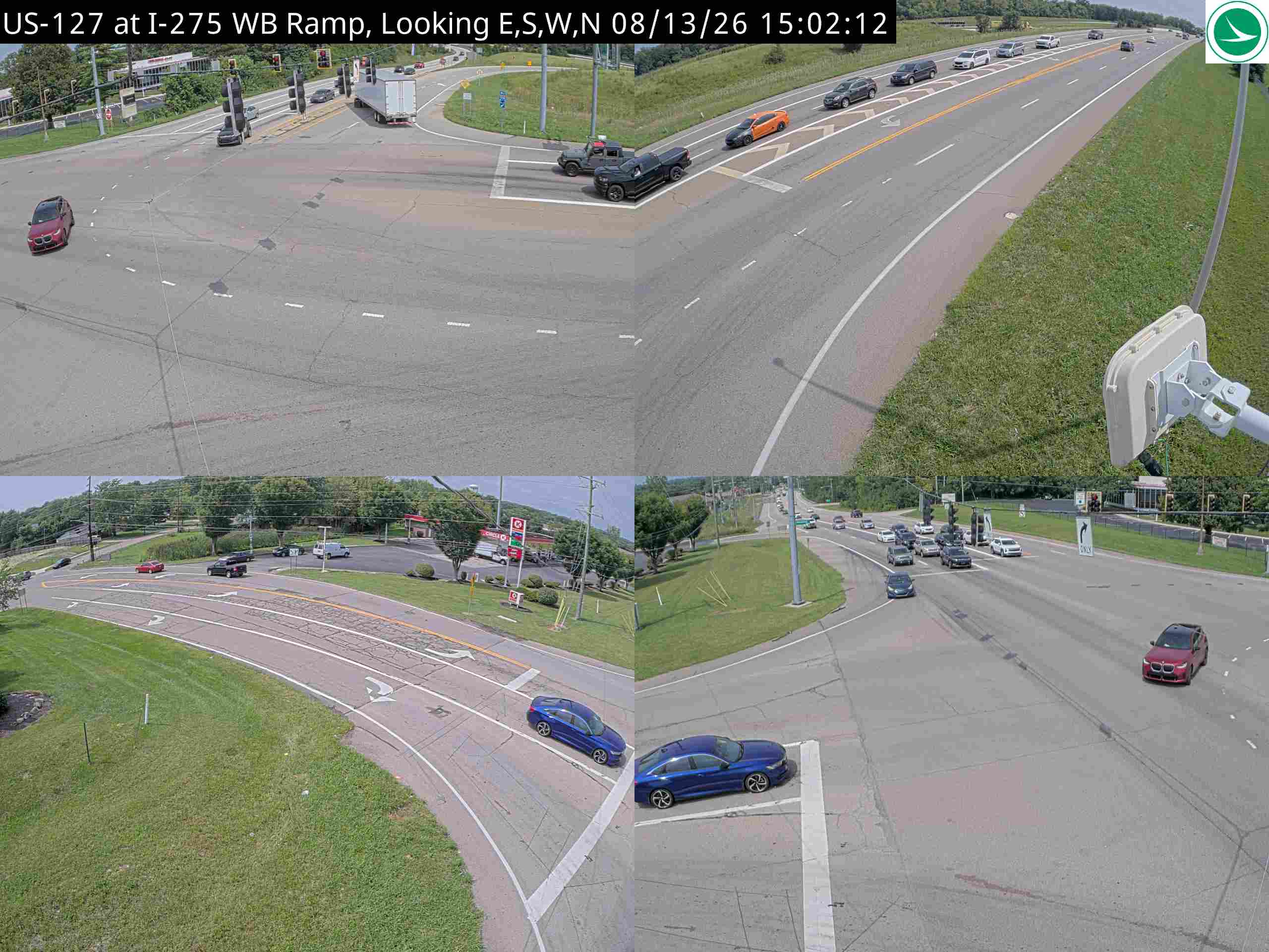 US-127 / Hamilton Ave at I-275 WB Ramp