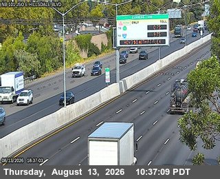 TV425 -- US-101 : Just South of East Hillsdale Blvd