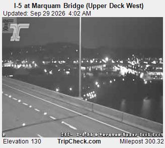I-5 at Marquam Bridge (Upper Deck West)