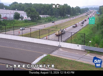 I-90  - I-90 at County B (French Island)