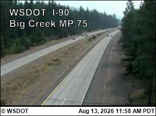 I-90 at MP 75.05: Big Creek