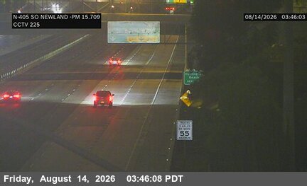 I-405 : (225) South of Newland Street