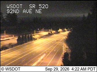 SR 520 at MP 5.2: 92nd Ave NE