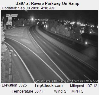 US97 at Revere Parkway On-Ramp