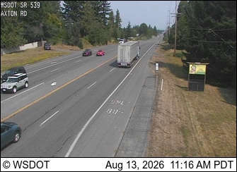 SR 539 at MP 4.5: Axton Rd